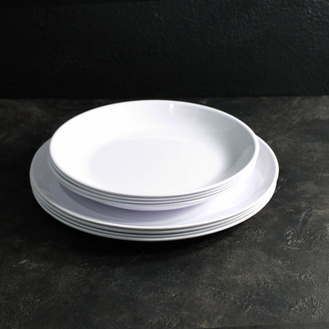 Plate Set (White)