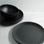 Dinner Set for 4 (Matt Black)