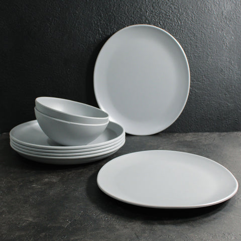 Dinner Set for 4 (Matt Grey)