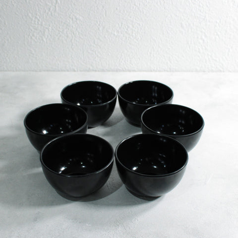 Dessert Bowl Set (Black)