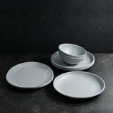 Dinner Set for 4 (Matt Grey)