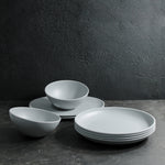 Dinner Set for 4 (Matt Grey)