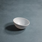 Curved Dessert Bowl (White Granite)