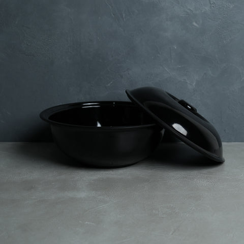 Casserole Bowl with Lid (Black)