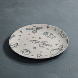 Kids Big Plate (Space Doodles)