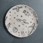 Kids Big Plate (Space Doodles)