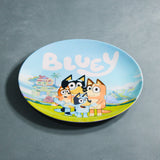 Kids Cartoon Plate (Bluey)