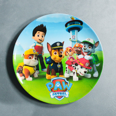 Kids Cartoon Plate (Paw Patrol II)