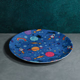 Kids Big Plate (Space Blue)
