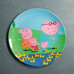 Kids Cartoon Plate (Peppa Pig)