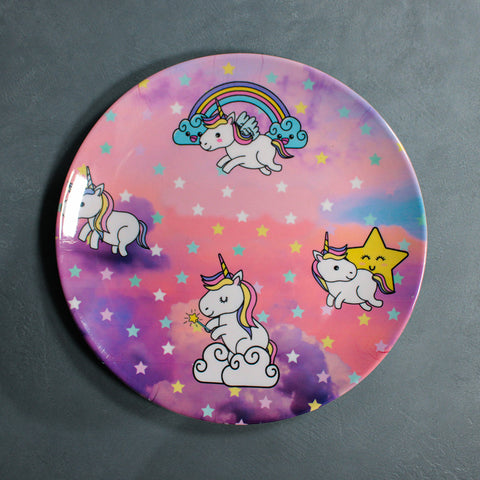 Kids Big Plate (Unicorn Stars)