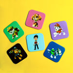 Square Coasters (Paw Patrol)