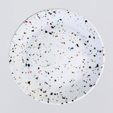 Dinner Plate (White Confetti)