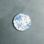 Pack of 6 Round Coasters (Blue Oriental)