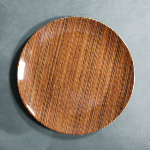 Dinner Plate (Dark Wood)