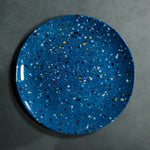 Dinner Plate (Blue Confetti)