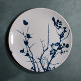 Dinner Plate (Blue Leaf)