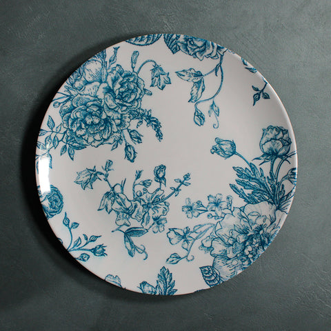 Round Dinner Plate (Blue Oriental)