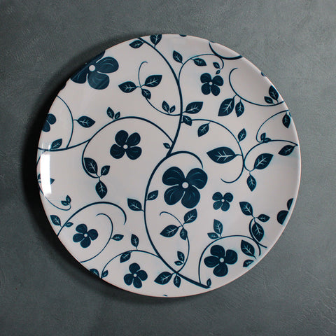 Round Dinner Plate (Blue Vine)