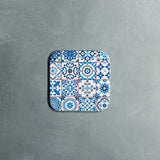 Pack of 6 Square Coasters (Mosaic Charm)