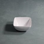 Square Dessert Bowl (White)