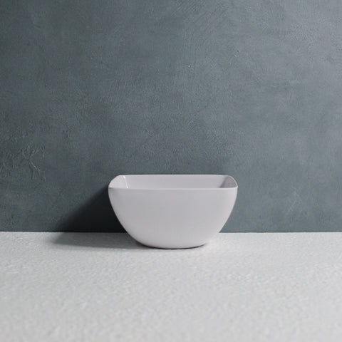 Square Dessert Bowl (White)