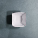 Square Dessert Bowl (White)