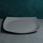 Square Dinner Plate (Grey)