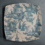 Square Dinner Plate (Oriental Toile)