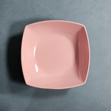 Square Curry Bowl (Pink)