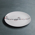 V-Day Plate (Love Doodles)