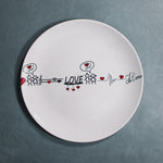 V-Day Plate (Love Doodles)