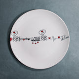 V-Day Plate (Love Doodles)