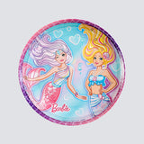Kids Cartoon Plate (Mermaid Barbie)