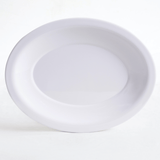 Oval Rice Platter (White)